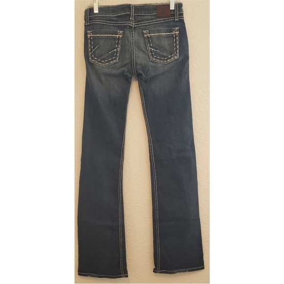 BKE Stella Boot Cut Stretch Embroidered Back Pockets Size 27 x 35 1/2 - Picture 2 of 9